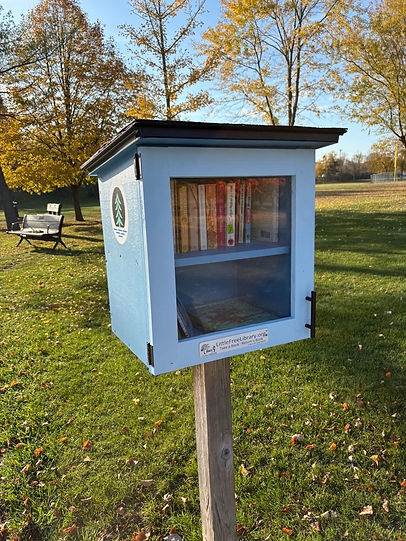 Little Free Library at Civic Center Park